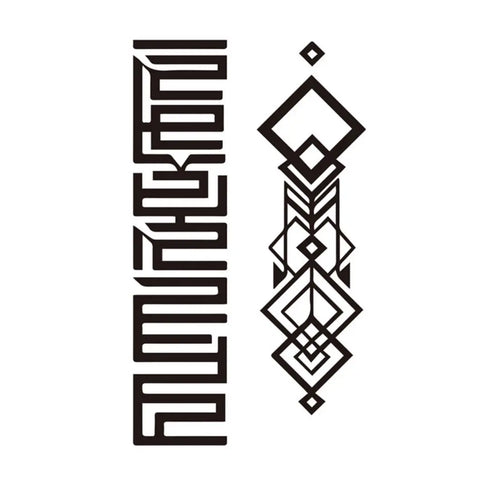 Долговременное тату Геометрия